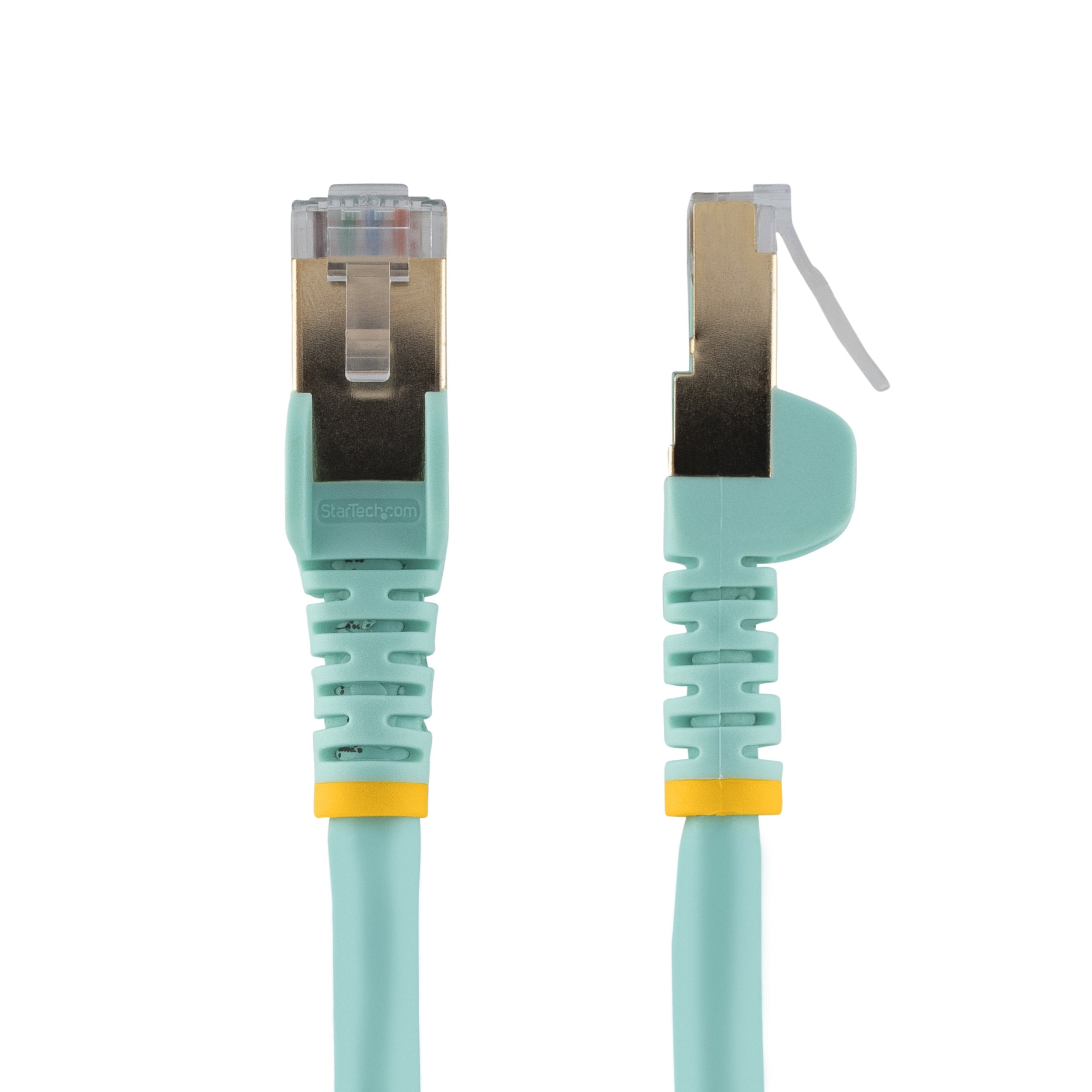 EAN 0065030881654 - StarTech.com 6ASPAT10MAQ cable de red Color aguamarina S/UTP (STP) imagen 2