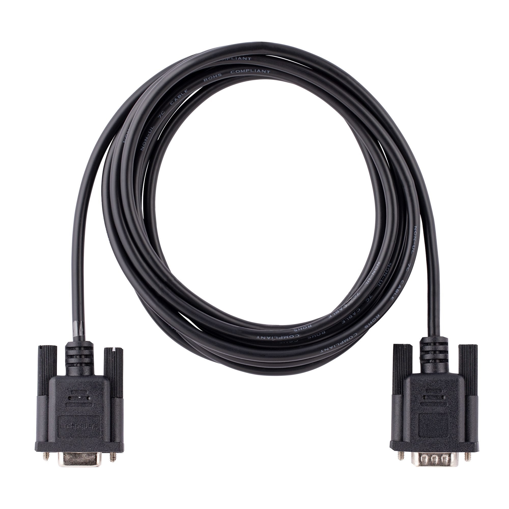 EAN 0065030894449 - StarTech.com 9FMNM-3M-RS232-CABLE cable de serie Negro DB-9 imagen 5