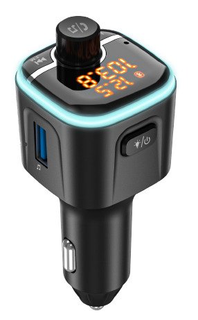 EAN 8594181744317 - Navitel BHF04 MAX transmisor FM 87,5 - 108 MHz Bluetooth/USB Negro imagen 3