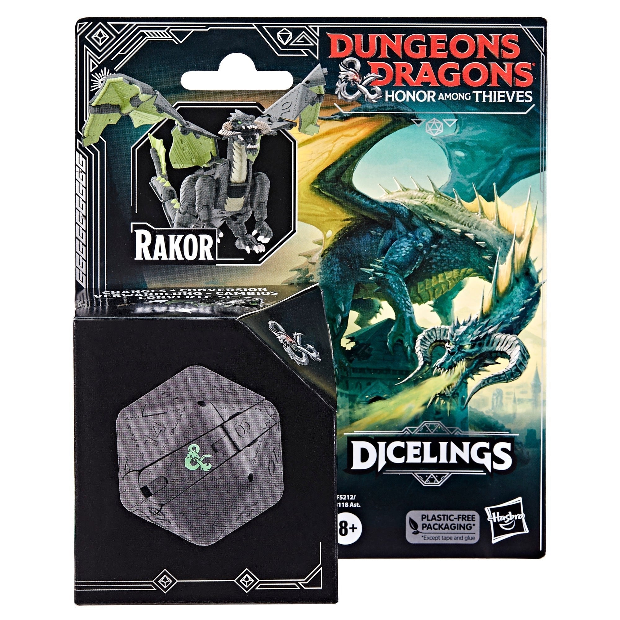 Figura Hasbro Dicelings Dungeons & Dragons : Honor Among Thieves Black Dragon