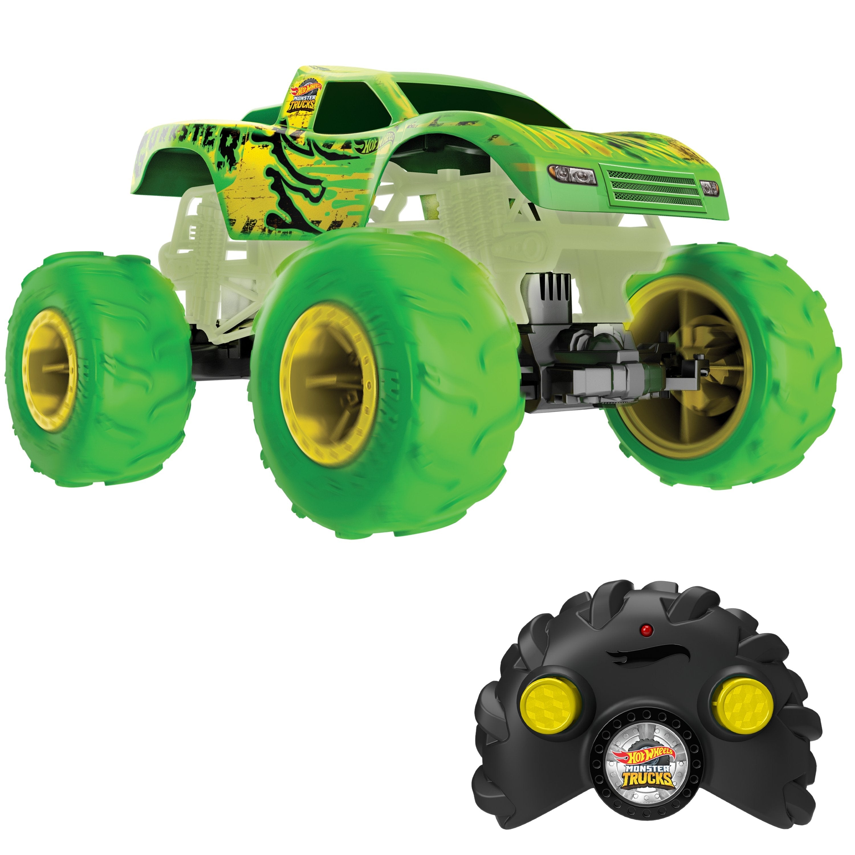 Vehículo Rc Hot Wheels Rc Radio Hot Wheels Monster Trucks Htp15