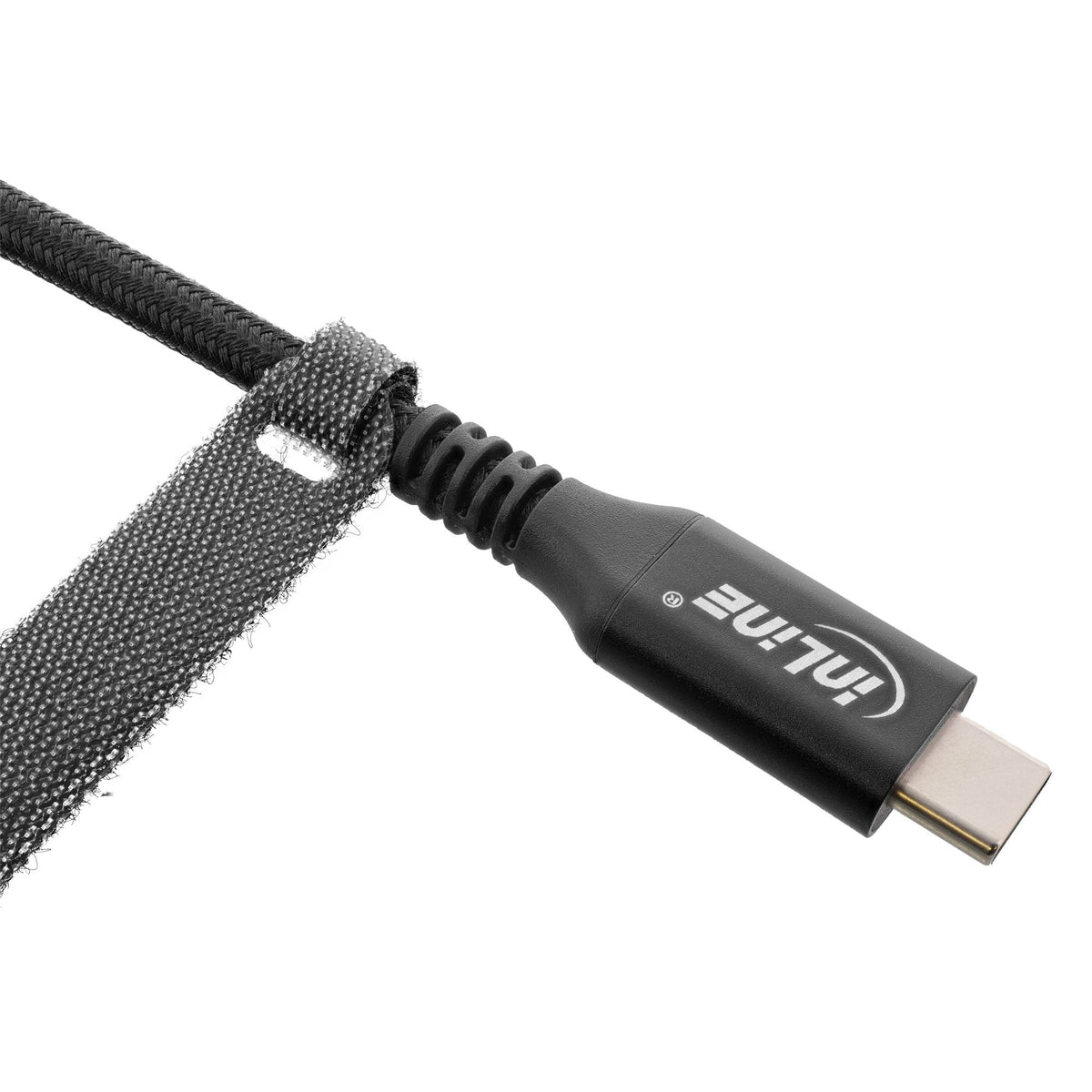 Inline Cable Strips Gancho Y Bucle 12x150mm 10 Uds. Negro