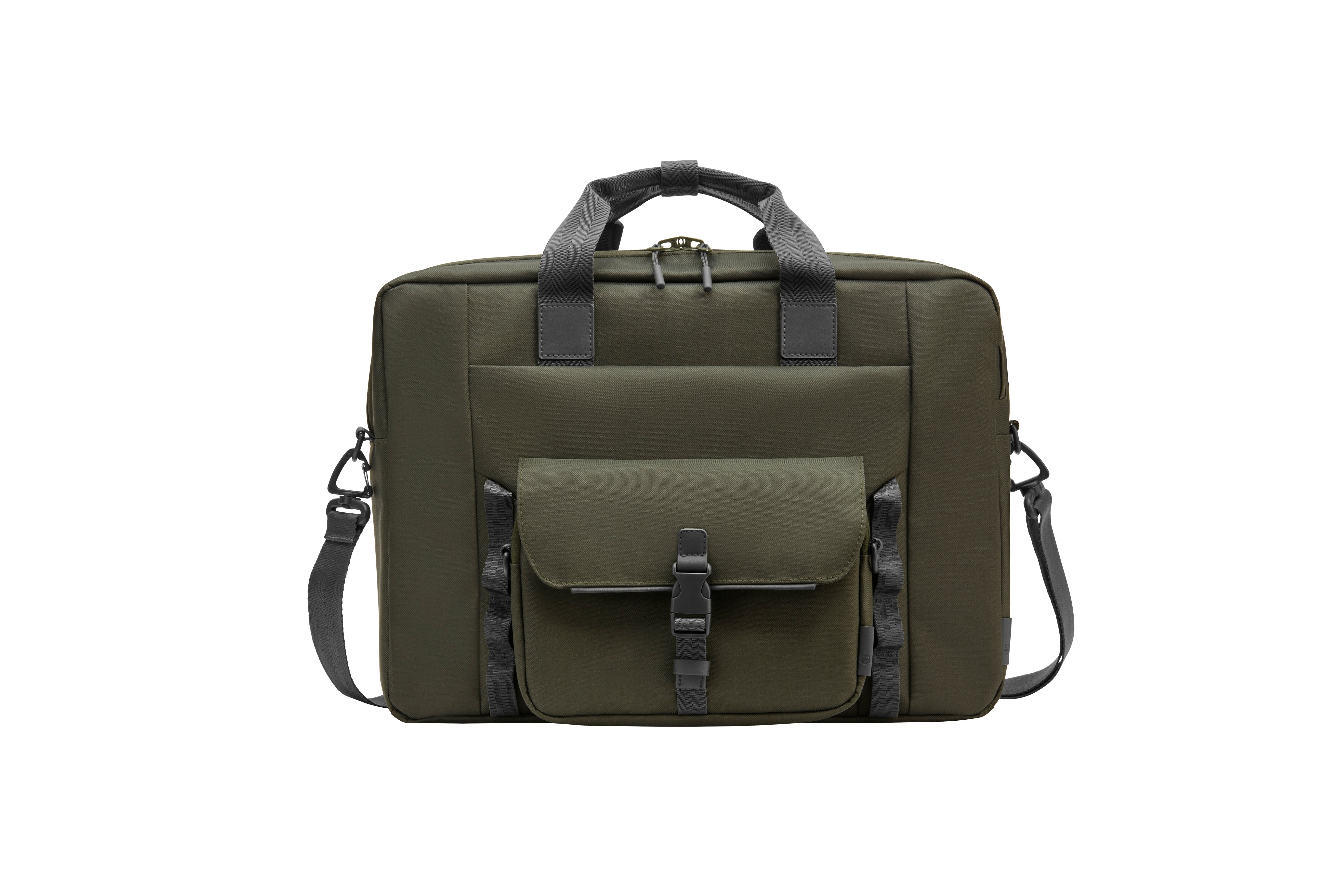 EAN 0197961660449 - HP 15.6 Modular Laptop Bag 39,6 cm (15.6") Bandolera Verde, Gris imagen 1