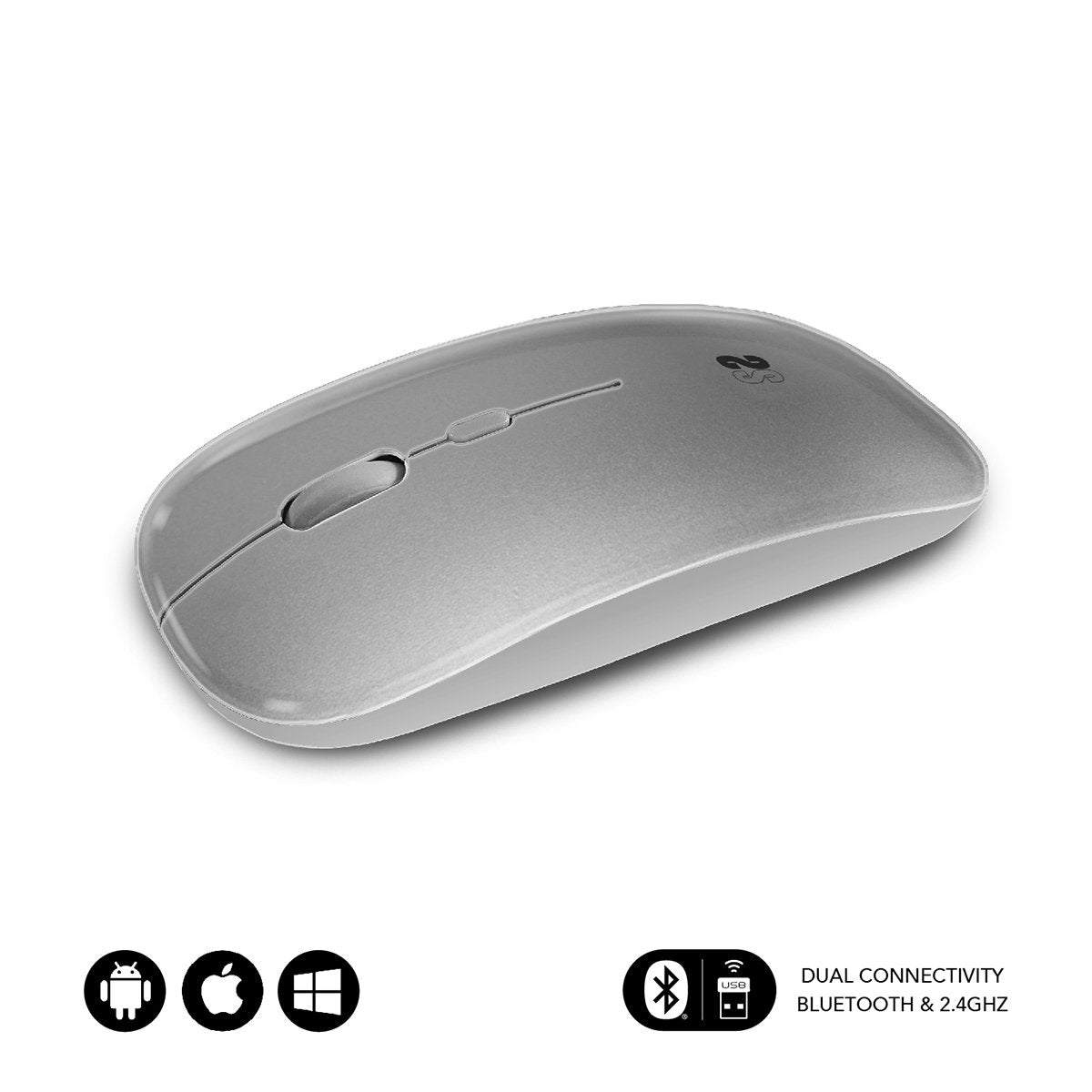 EAN 8436586742263 - SUBBLIM SUBMO-DFLAT22 ratón Oficina Ambidextro RF Wireless + Bluetooth + USB Type-A 1600 DPI imagen 1