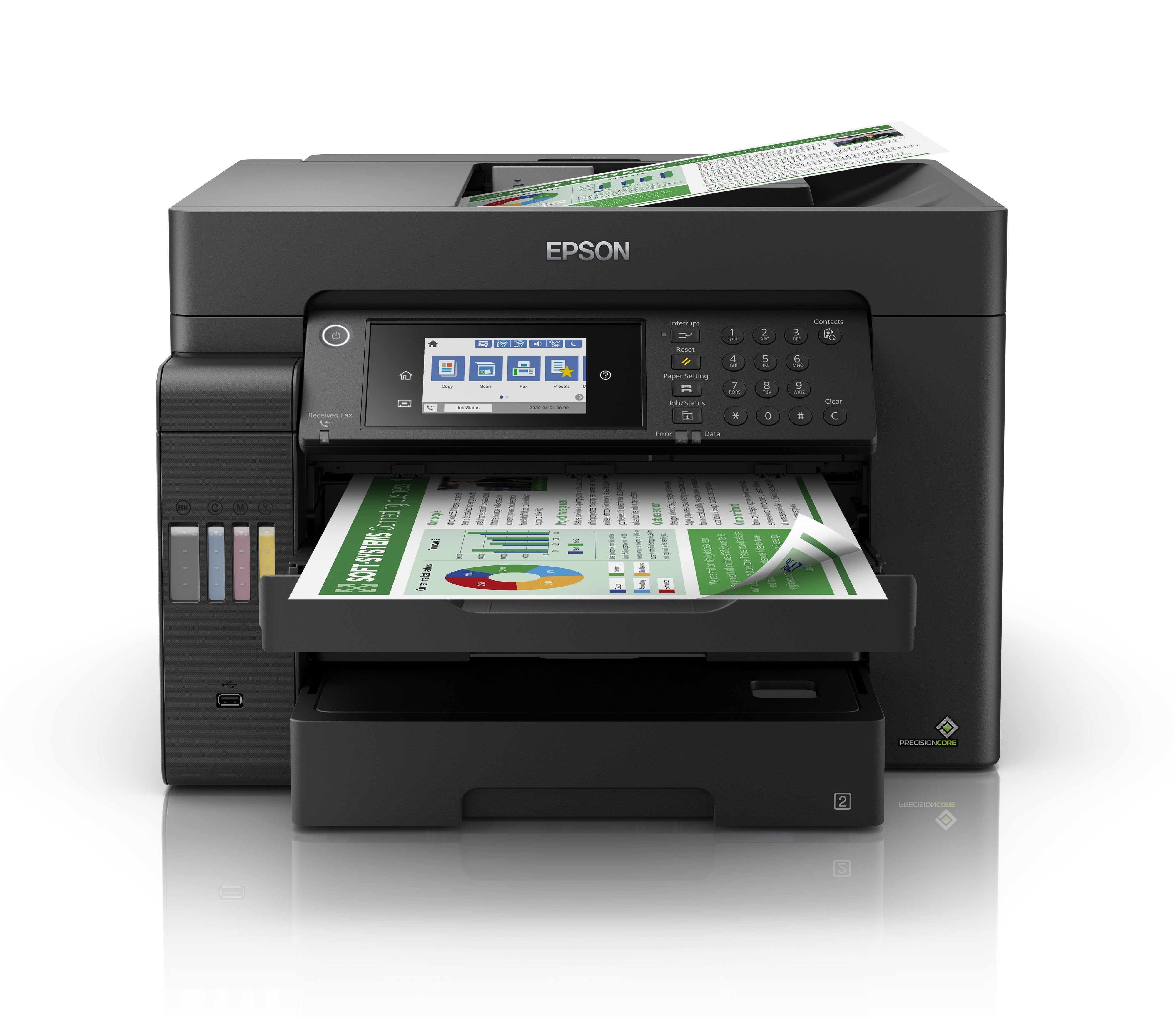 Impresora Epson Ecotank L15150, A3 +, 32ppm, 2400x4800 Dpi, Usb, Wi-Fi, 3 Aã±Os De Garantia Despues Del Registro