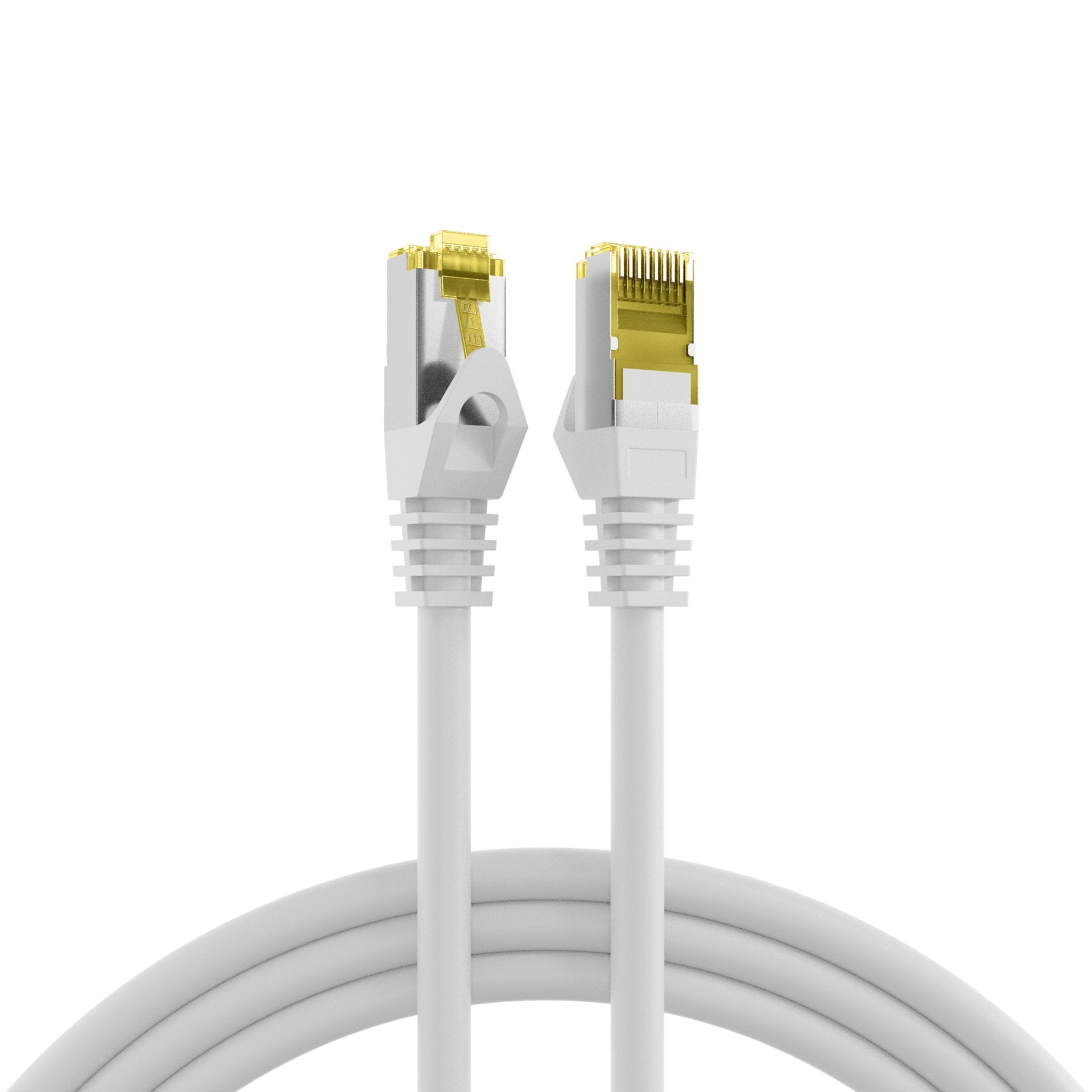 Efb Rj45 Cable De Red Cat.6a S Ftp Lszh Cat.7 Rohcable Blanco