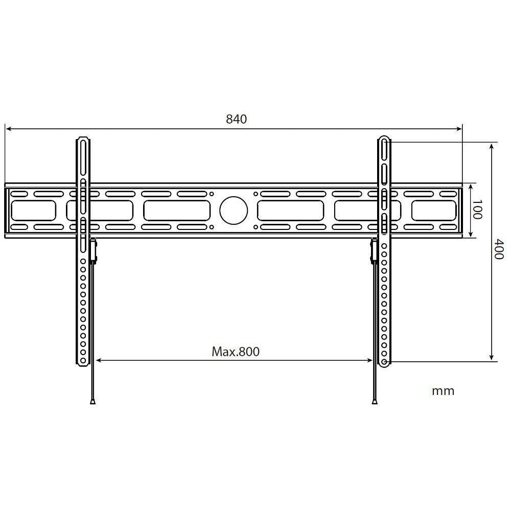 EAN 8054529022656 - Techly ICA-PLB 840 soporte para TV 2,03 m (80") Negro imagen 4