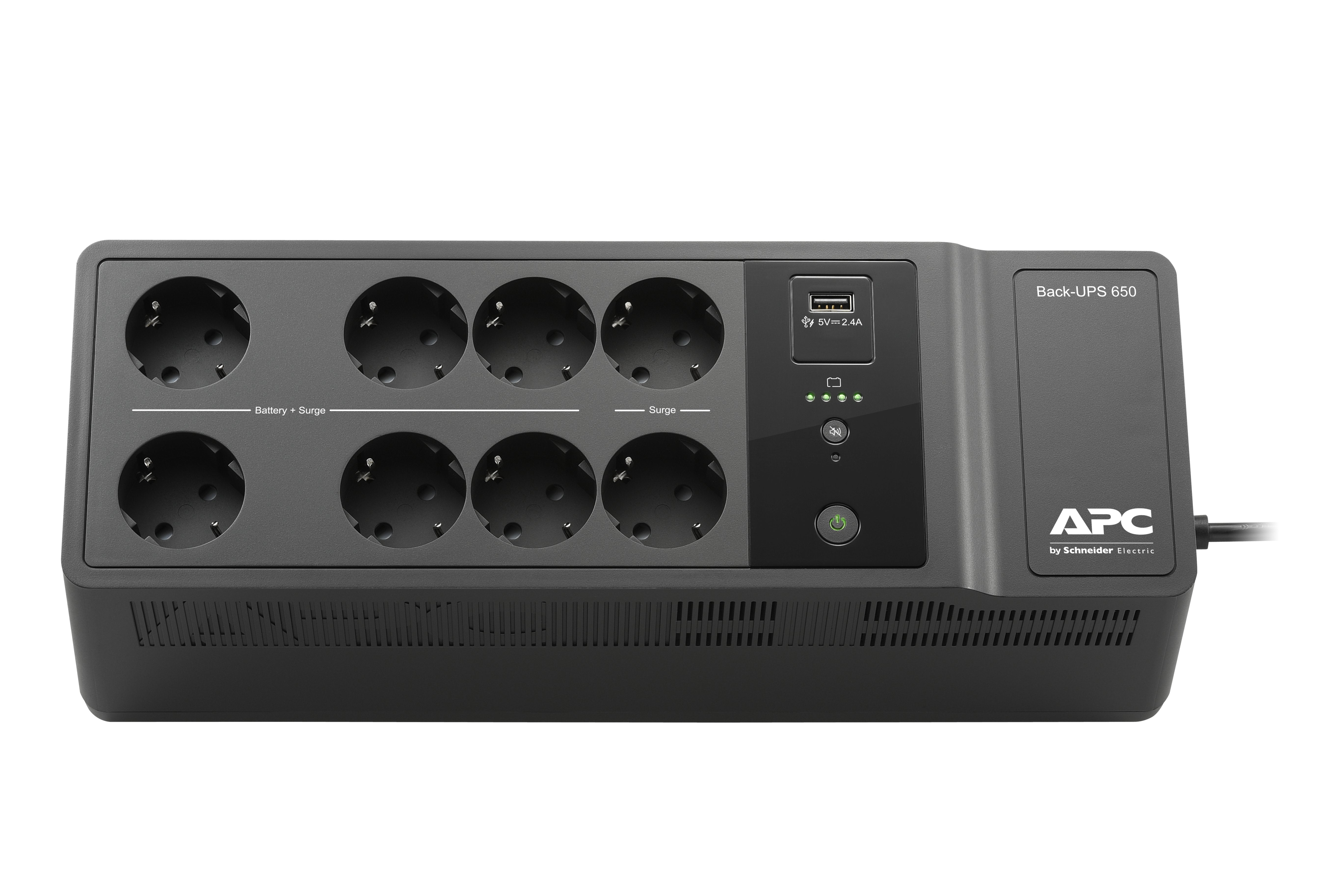EAN 0731304347217 - APC Back-UPS 650VA 230V 1 USB charging port - (Offline-) USV sistema de alimentación ininterrumpida (UPS) imagen 2