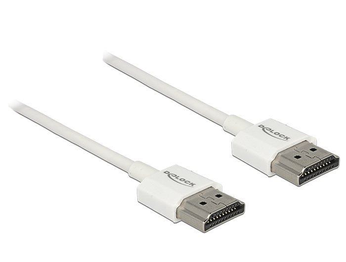 Delock Cable Hdmi De Alta Velocidad Con Ethernet - Hdmi-A Macho Hdmi-A Macho 3d 4k 0,5 M Fino High Quality