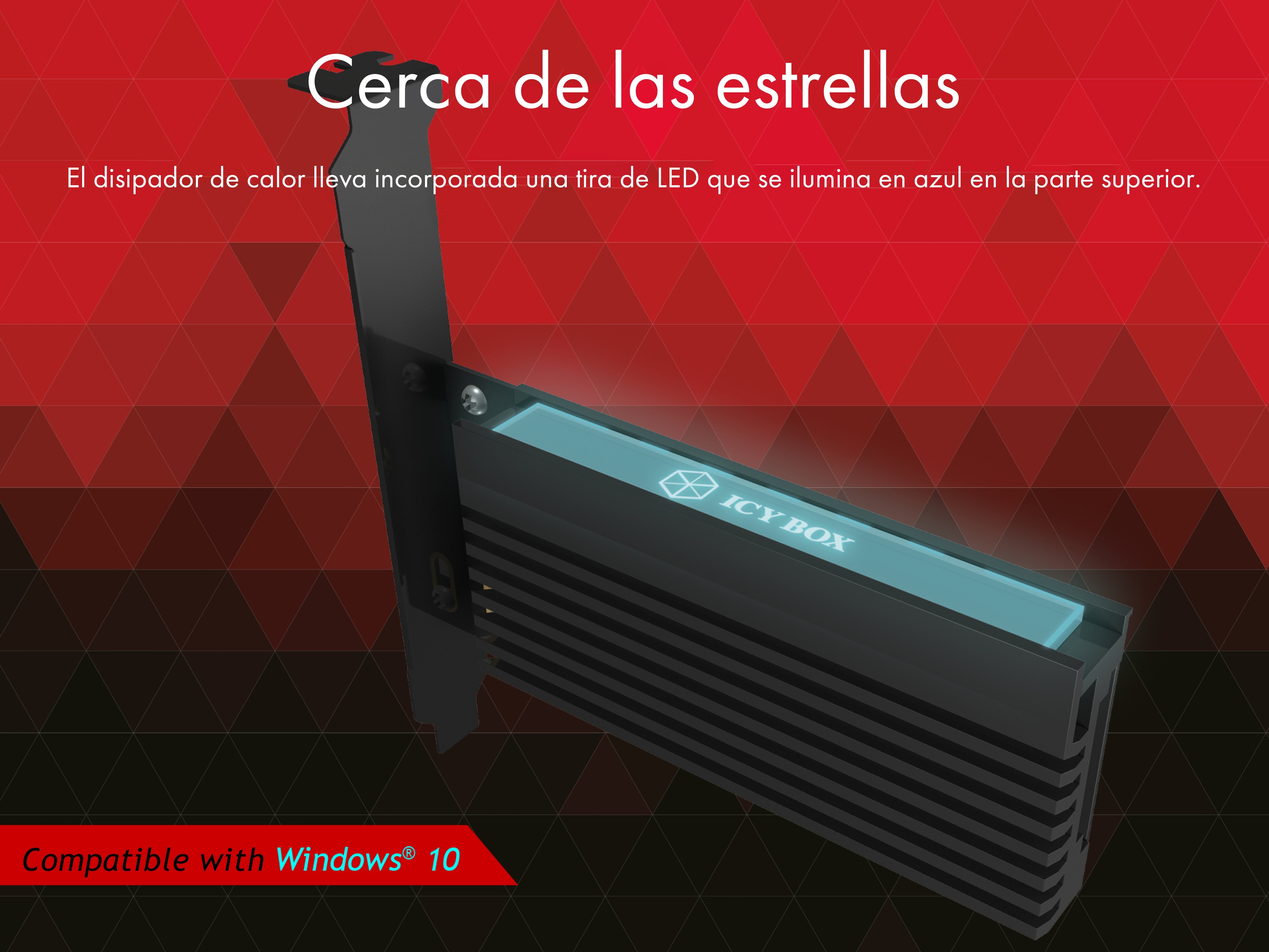 EAN 4250078167242 - ICY BOX IB-PCI214M2-HSL tarjeta y adaptador de interfaz Interno M.2 imagen 13