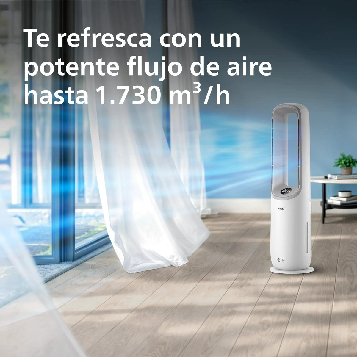 EAN 8720389019395 - Philips AMF765/10 purificador de aire 70 m² 47 dB 40 W Blanco, Gris imagen 15