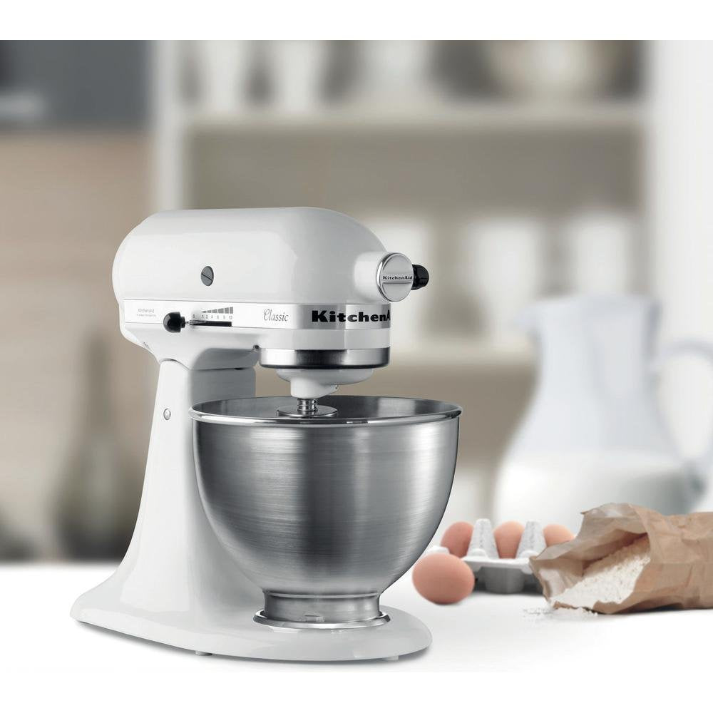 Kitchenaid 5k45ss Ewh Robot Classic Amasadora 4.28 L Blanco