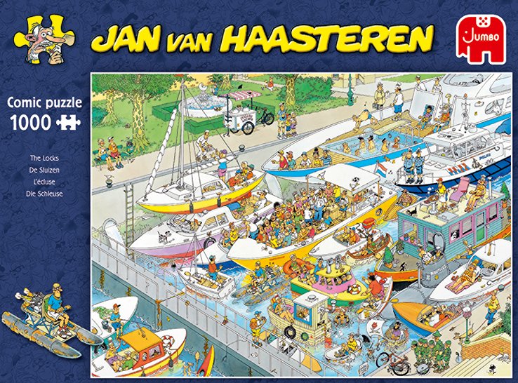 Jan Van Haasteren The Locks 1000 Pcs Puzzle 1000 Pieza(S) Cómics