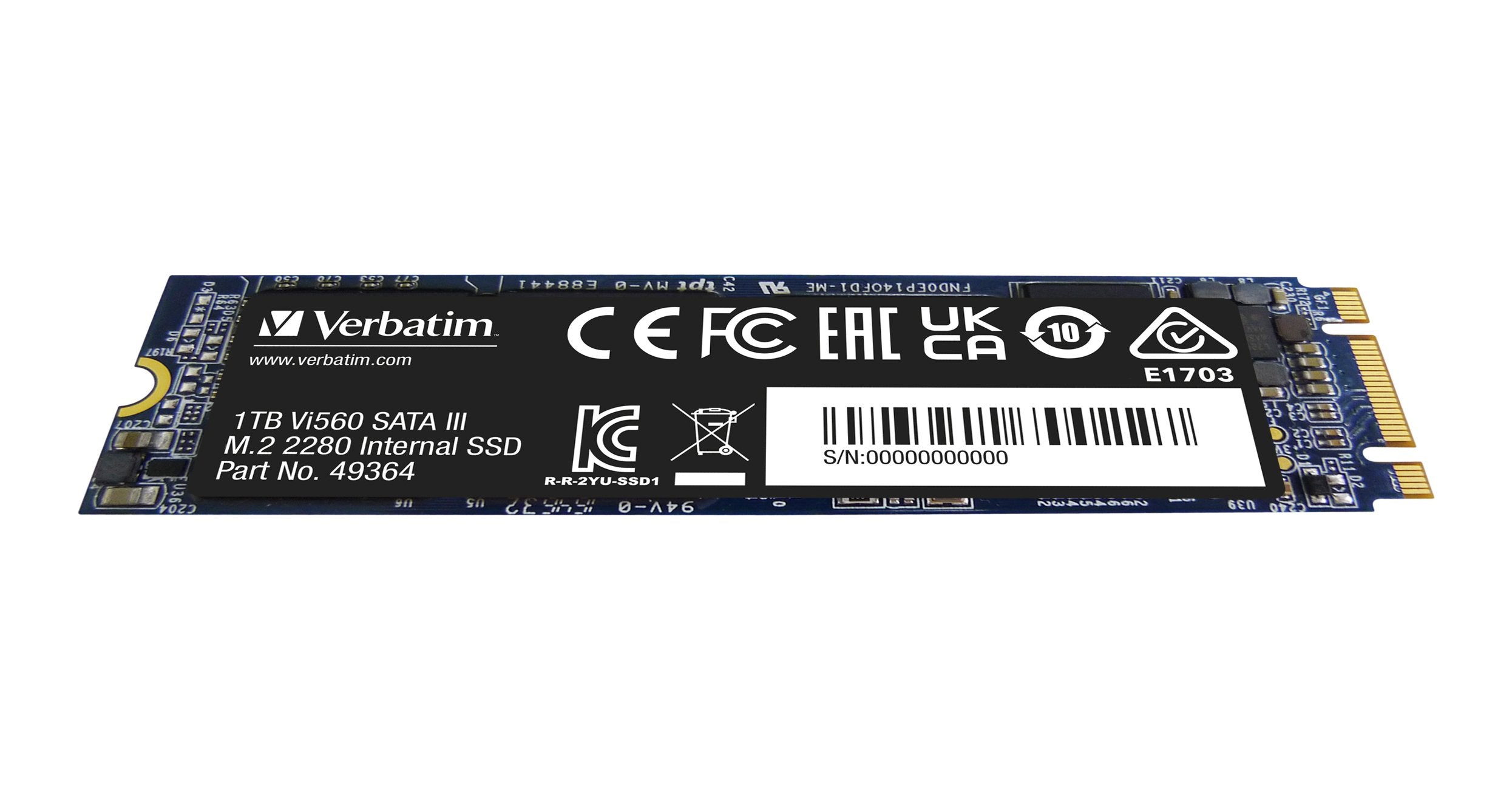 EAN 0023942493648 - Verbatim Vi560 S3 Serial ATA III 3D NAND imagen 5