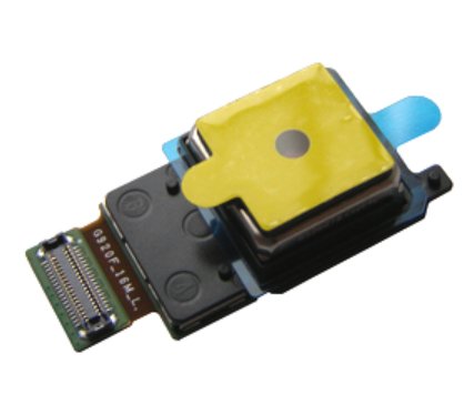 EAN 5712505491539 - Samsung GH96-08225A recambio del teléfono móvil Módulo de cámara trasera Negro, Amarillo imagen 1