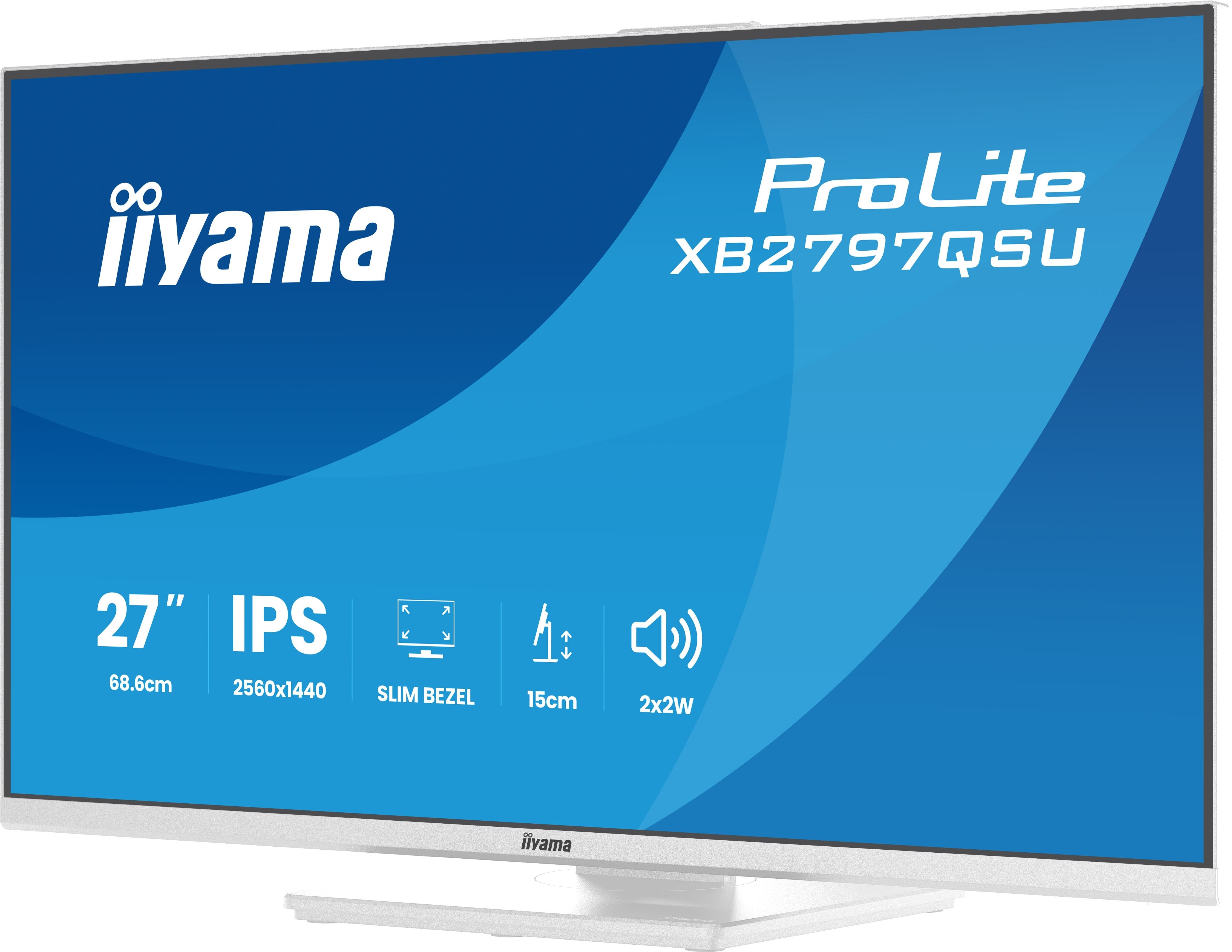 Iiyama 68.6cm 27" Xb2797qsu-W1 16:9 2xhdmi+Dp+2xusb-C