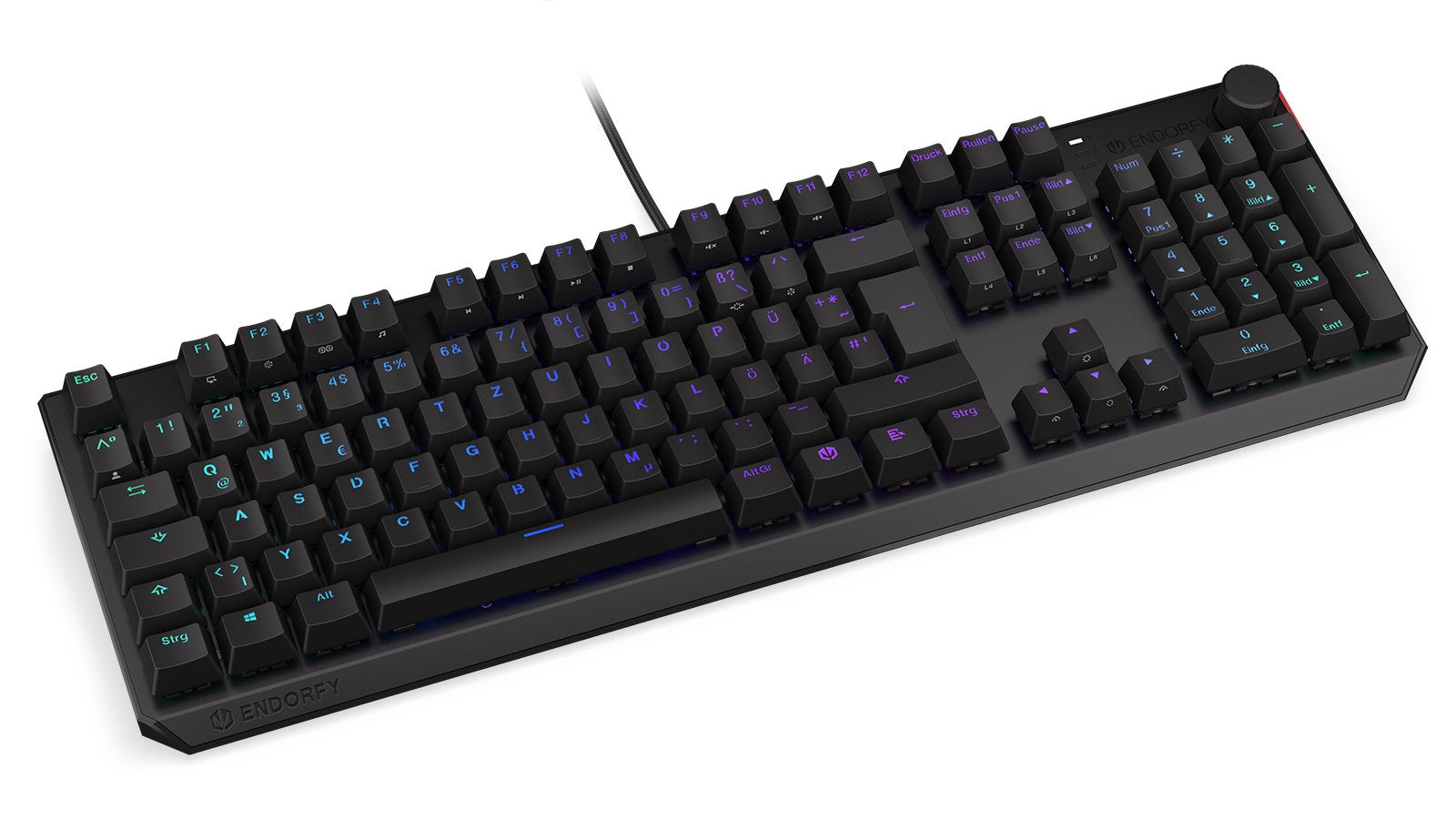 EAN 5903018666778 - ENDORFY Thock teclado Juego USB QWERTZ Alemán Negro imagen 2