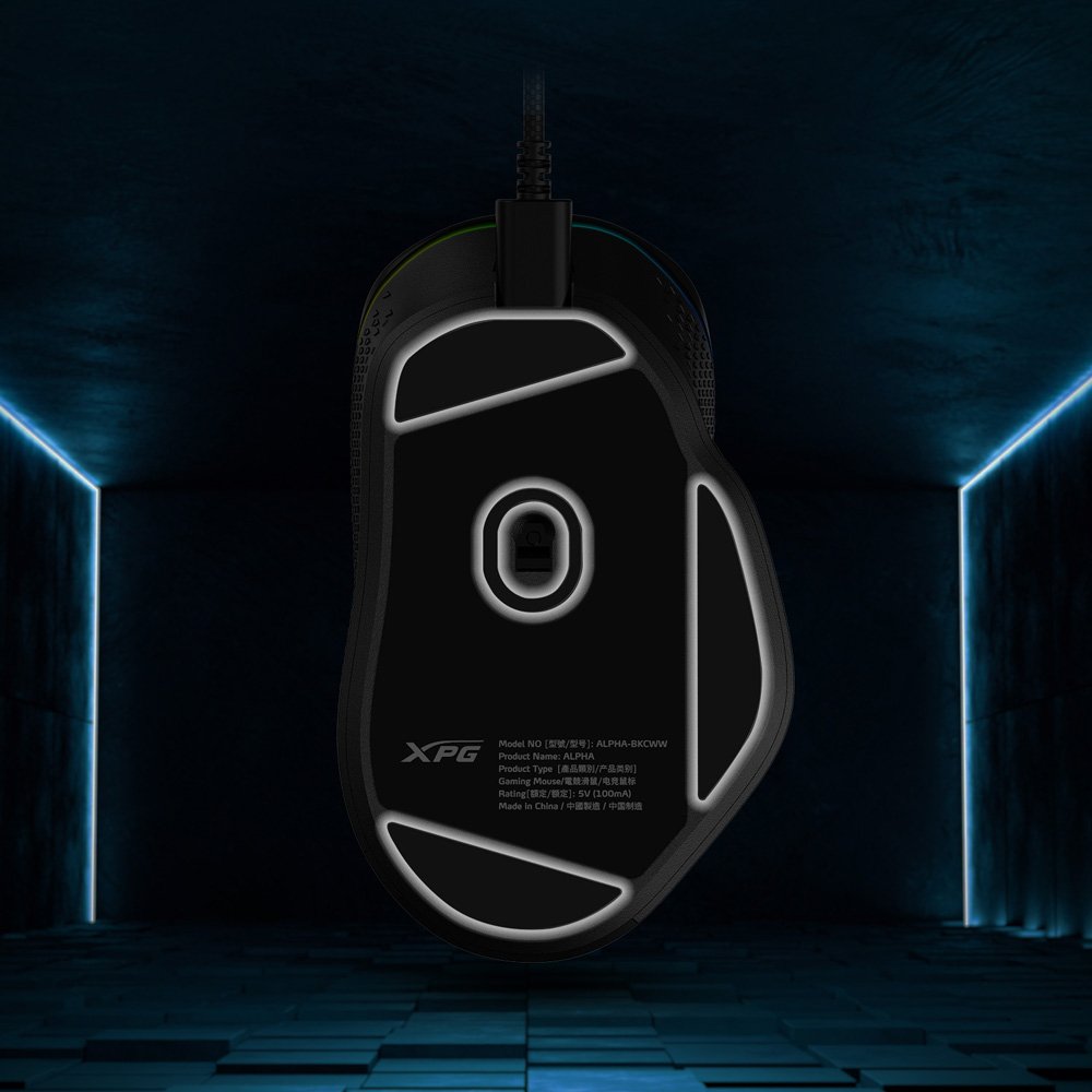 Xpg Ratón Gaming Alpha Wired Paw 3335 16000 Dpis U