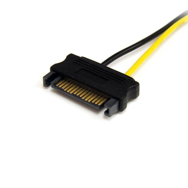 Startech Cable Alimentacion Sata A Conector 8 Pines De Tarjeta Grafica Pci Satpciex8adp