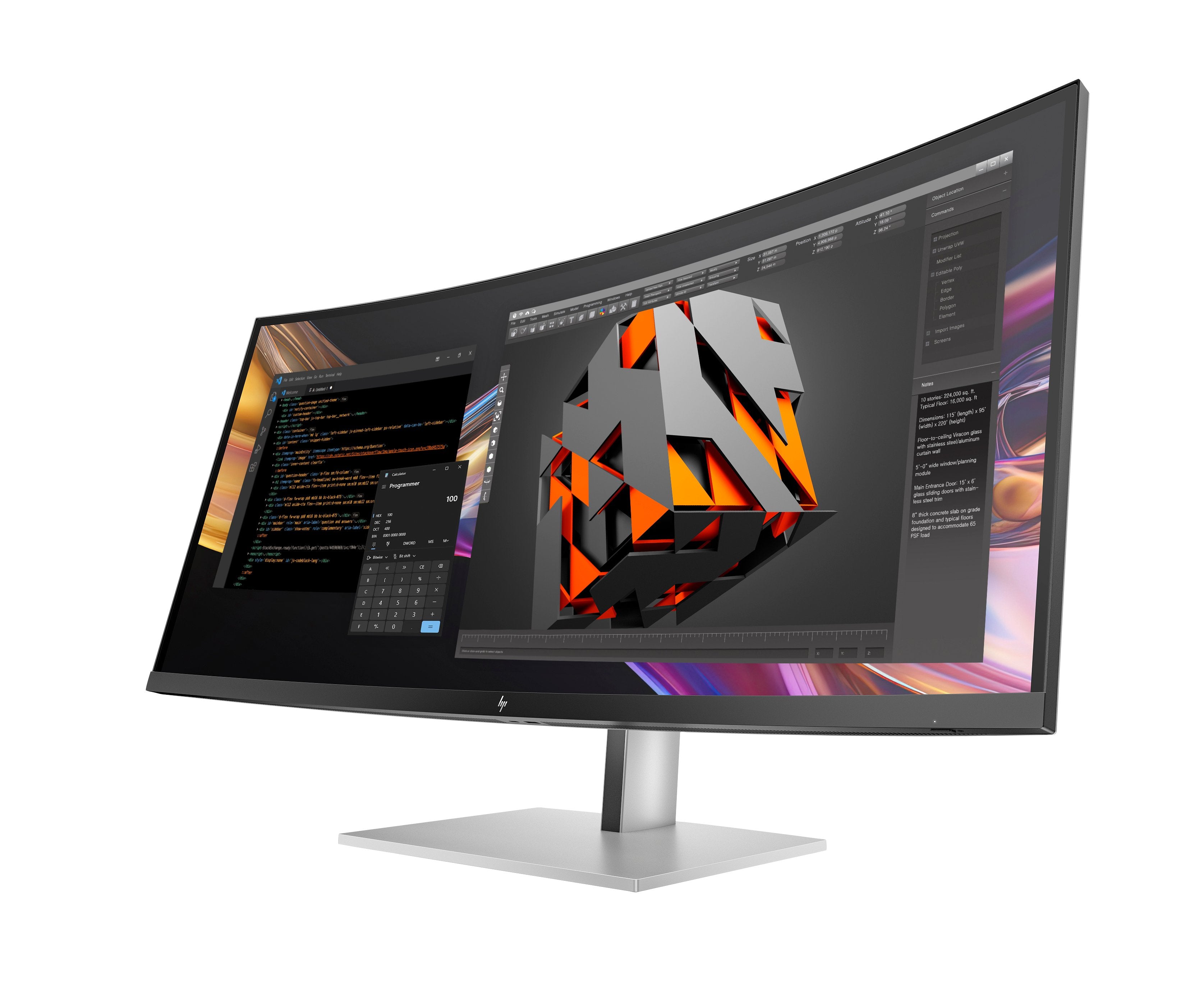 EAN 5715063531365 - HP Series 7 Pro 37.5 inch WQHD+ Thunderbolt 4 Monitor - 738pu pantalla para PC 95,2 cm (37.5") 3840 x 160 imagen 13
