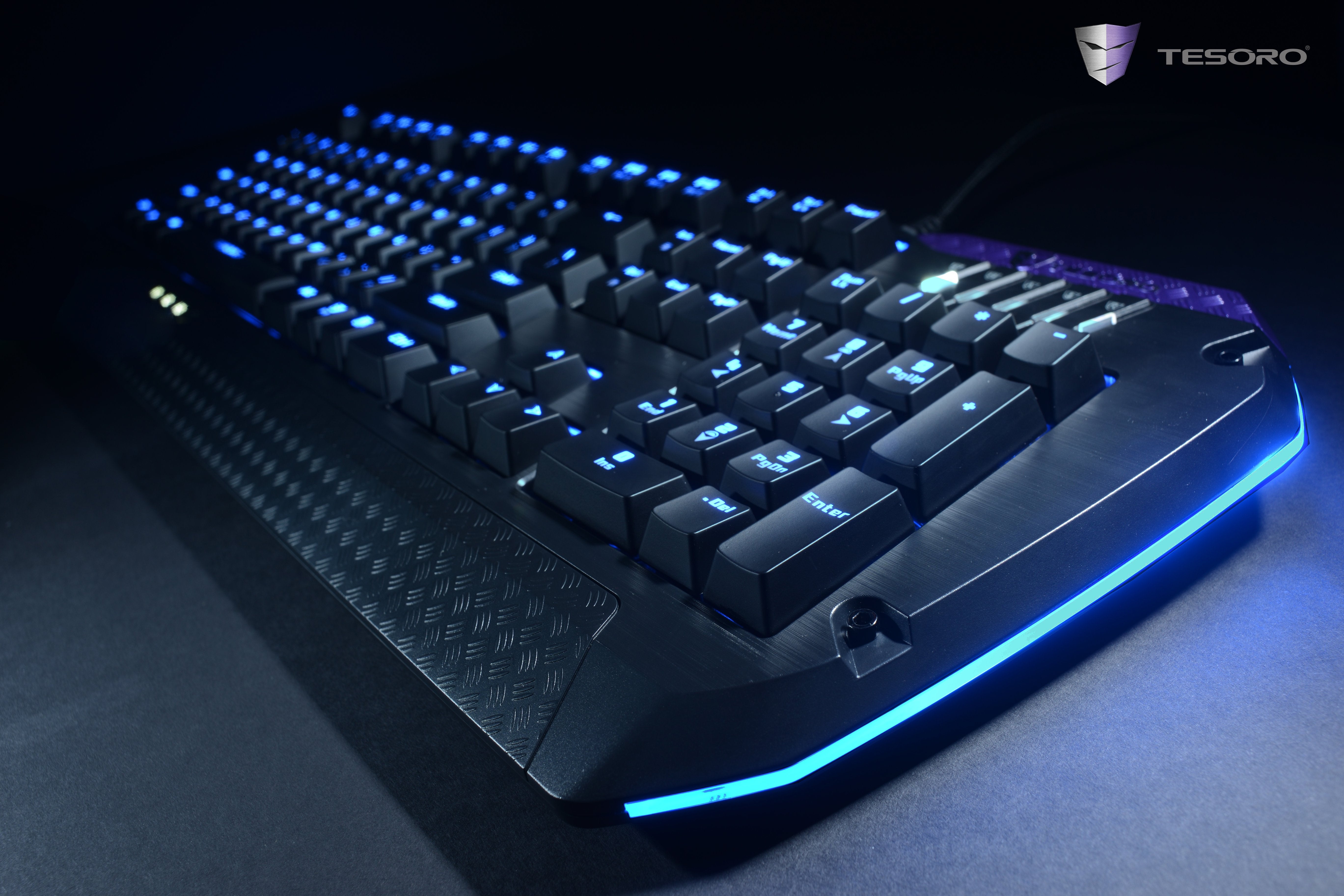 Tesoro Lobera Teclado Usb Azerty Negro