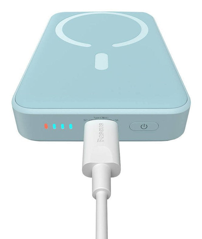 EAN 6932172626082 - Baseus PPCX110103 batería externa Polímero de litio 10000 mAh Cargador inalámbrico Azul imagen 6