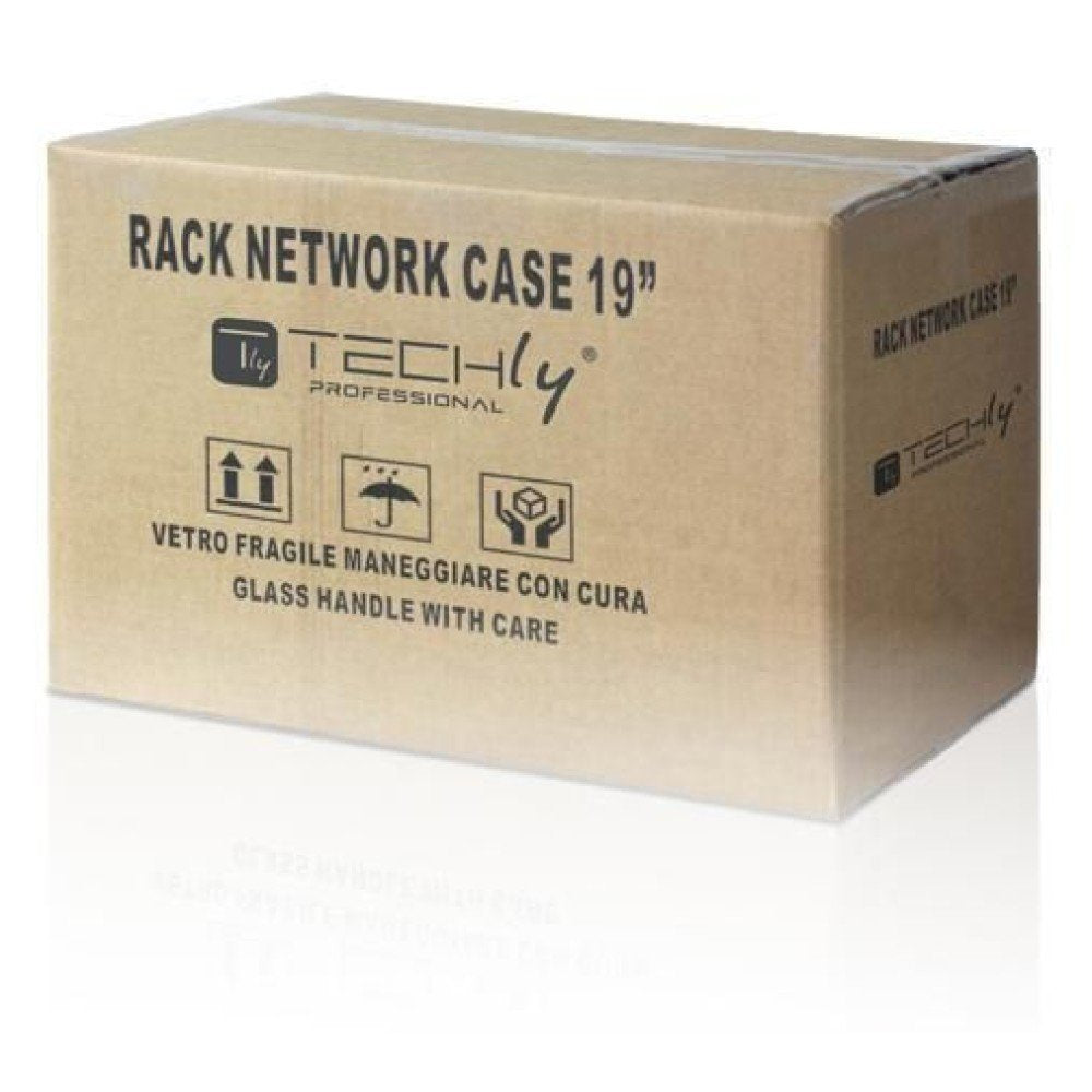 EAN 8054529022212 - Techly I-CASE EL-1006G32 armario rack 6U Bastidor de pared Gris imagen 2