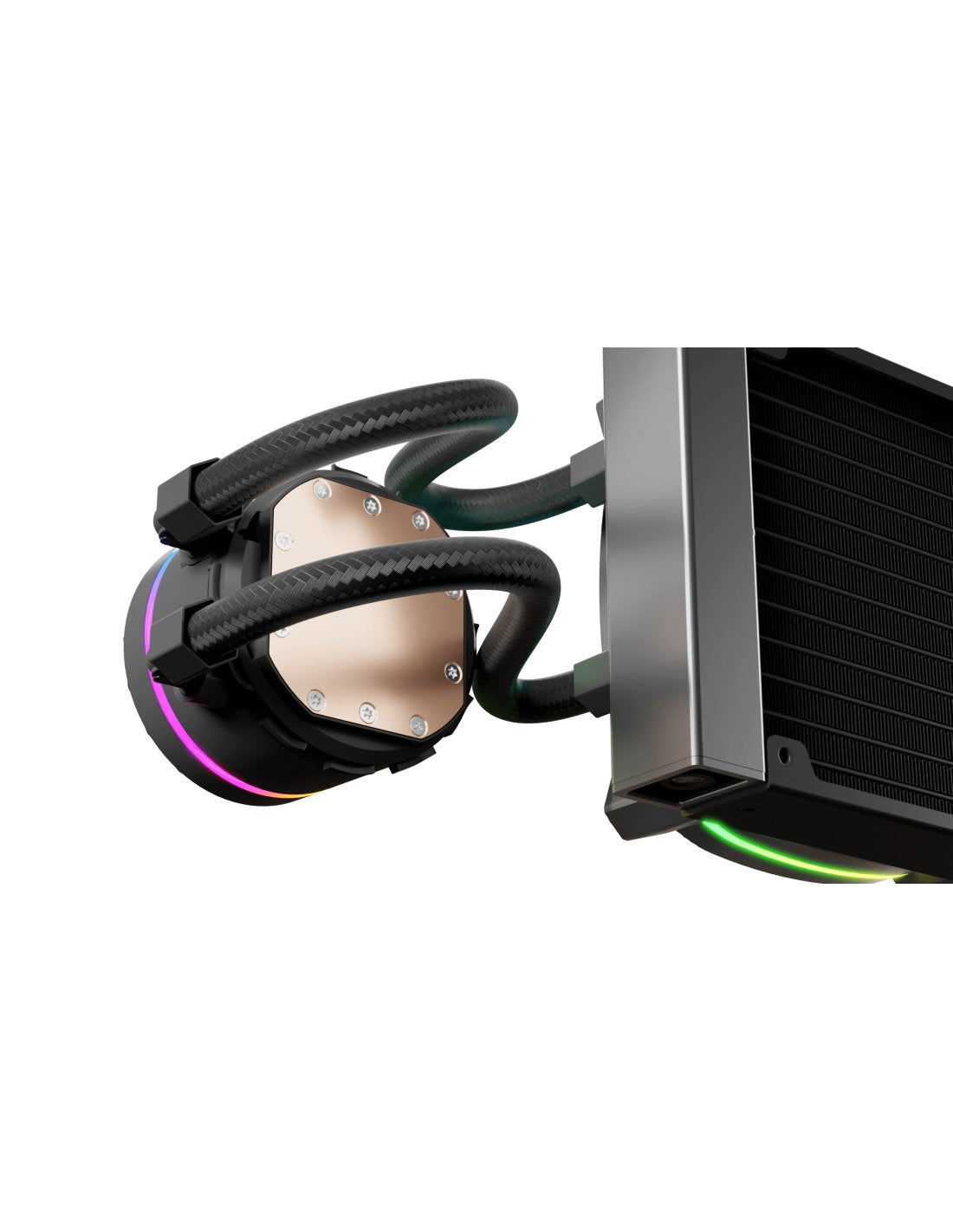 Sistema De Refrigeración Nfortec Nf-Wc-Atriax-360-B Para Ordenador Procesador Sistema De Refrigeración Líquida Todo En Uno 12 Cm Negro 1 Pieza(S)