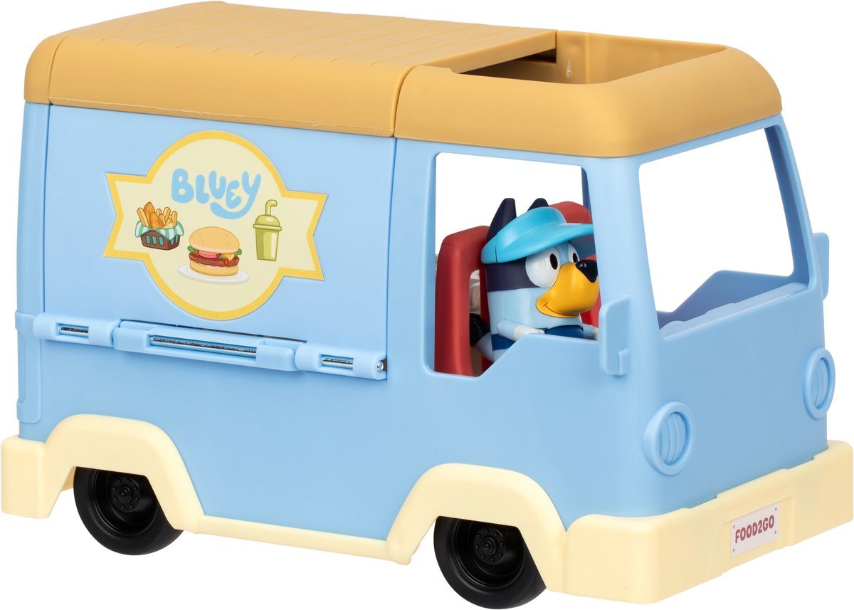 Moose Toys Bluey - Lets Play Chef Food Truck Juego, Vehículo De Juguete 18919