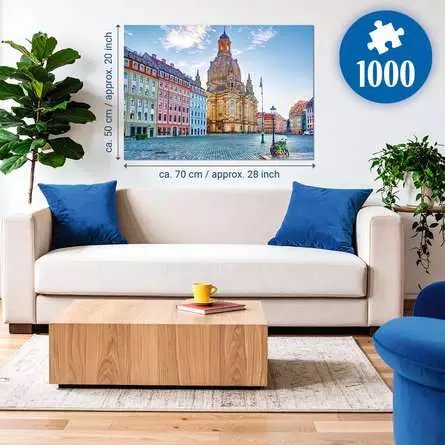 Ravensburger Puzzle Deutschland Collection Dresden Im Morgenlicht (1000 Teile) 12001769