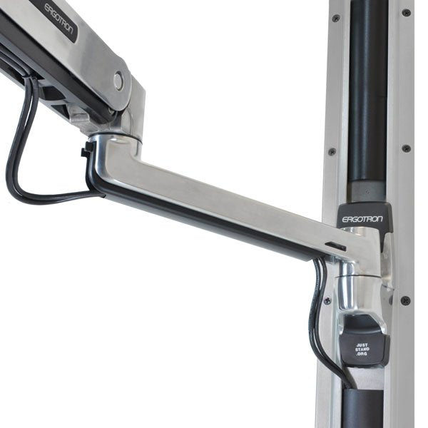 Ergotron Lx Kit De Montaje (Brazo Con Base Fija Extensión Base Bandeja De Teclado Bandeja Corredera Para Ratón Reposamuñecas Soporte Para Ratón) Para Teclado / Ratón Aluminio Pulido Se Puede Instalar En La Pared Para P/N: 45-353-026