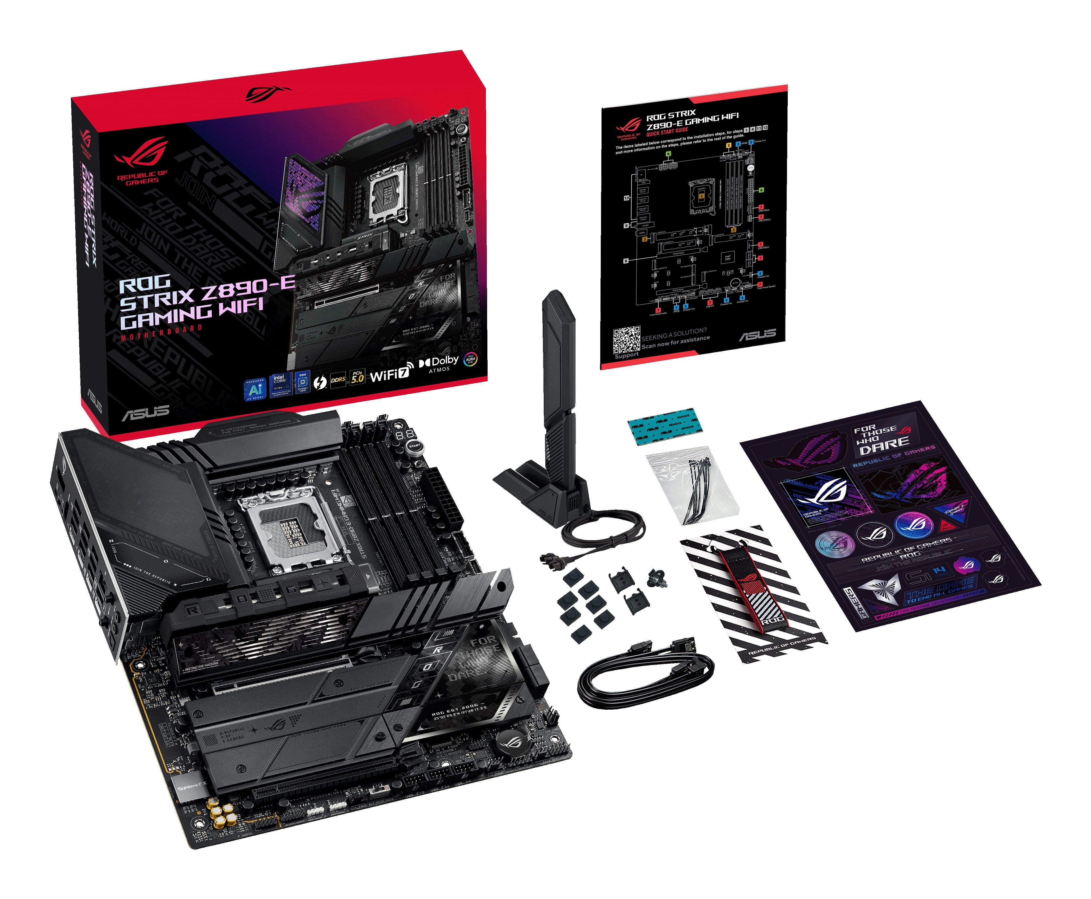 EAN 4711387756133 - ASUS ROG STRIX Z890-E GAMING WIFI Intel Z890 LGA 1851 (Socket V1) ATX imagen 13