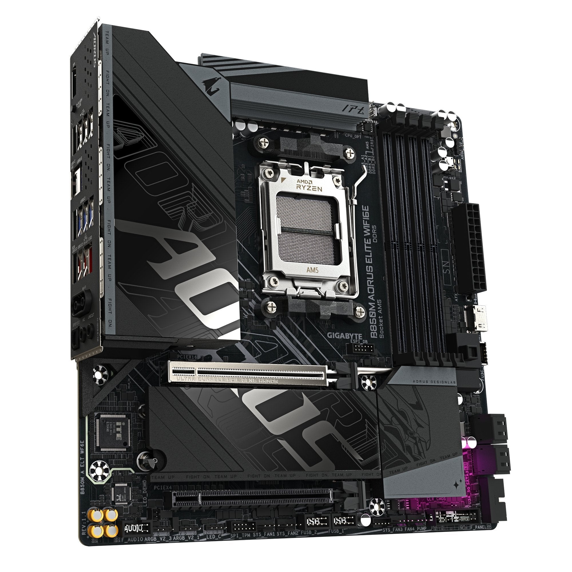 EAN 4719331871123 - GIGABYTE B850M AORUS ELITE WIFI6E AMD B850 Zócalo AM5 micro ATX imagen 4