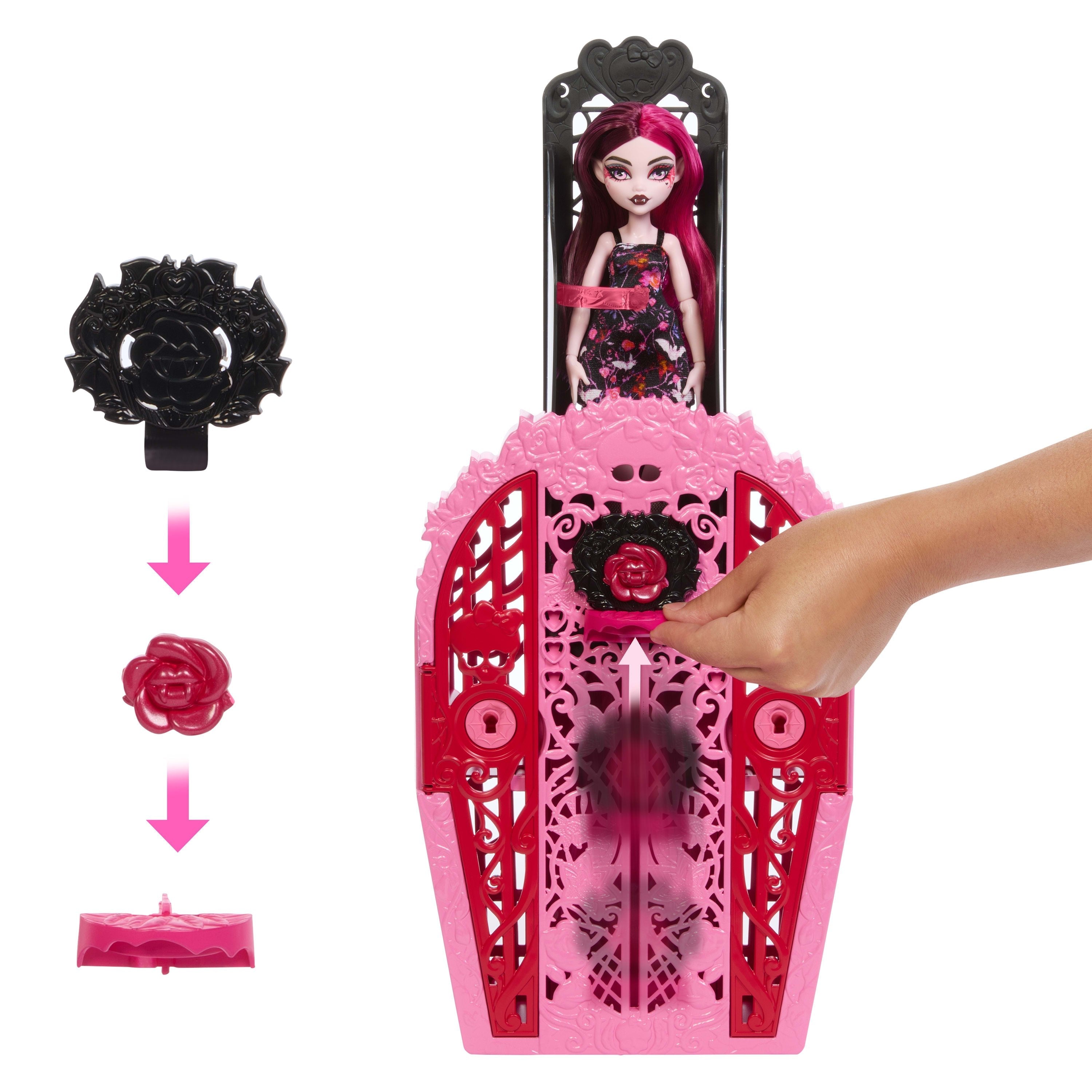 EAN 0194735255443 - Monster High Skulltimate Secrets Draculaura imagen 5