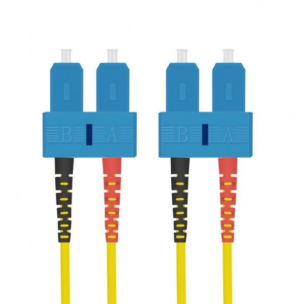 Helos Lwl Cable De Red Sc/Sc Duplex 9/125?M Os2 Amarillo 15,0m