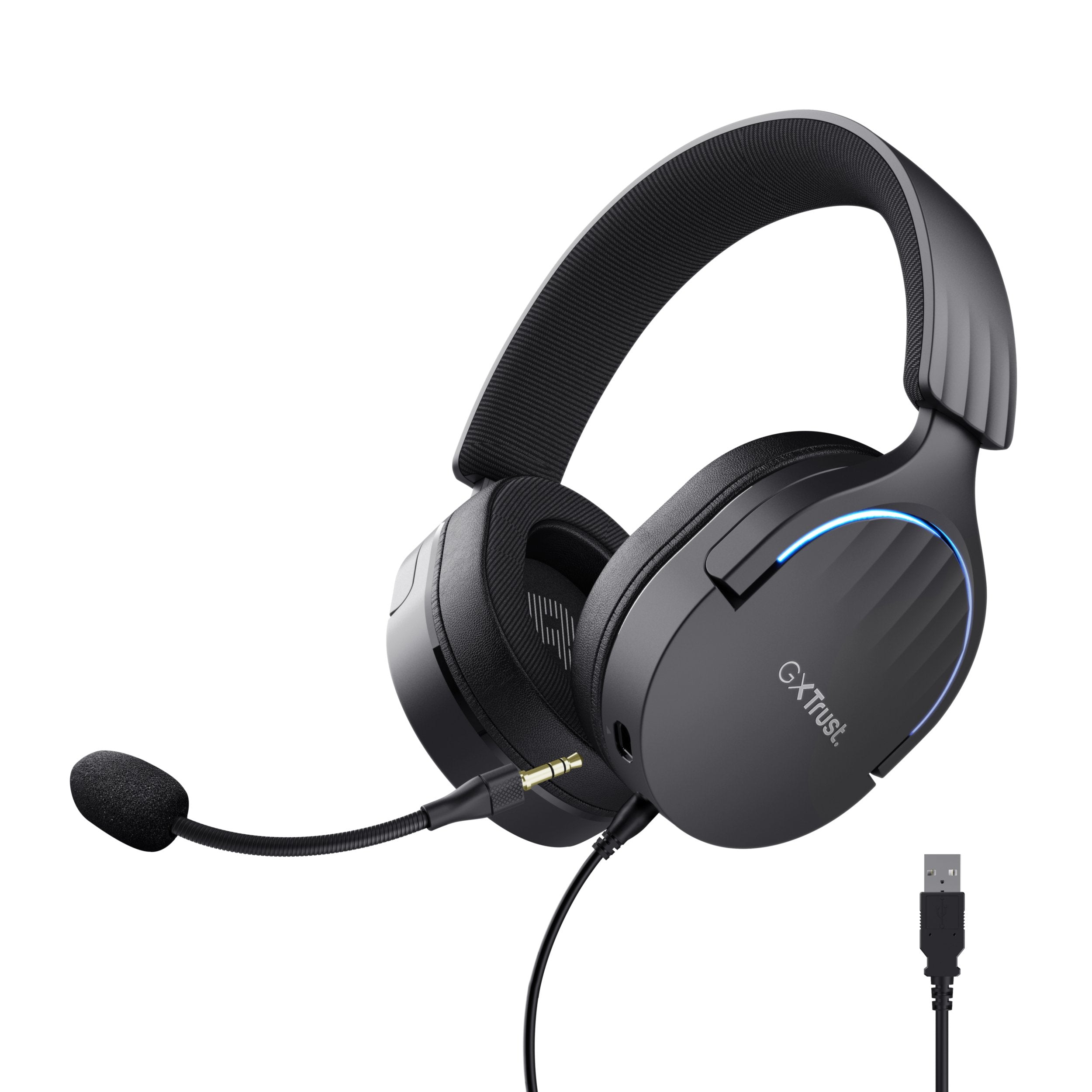 EAN 8713439249002 - Trust GXT 490 FAYZO Auriculares Alámbrico Diadema Juego USB tipo A Negro imagen 1