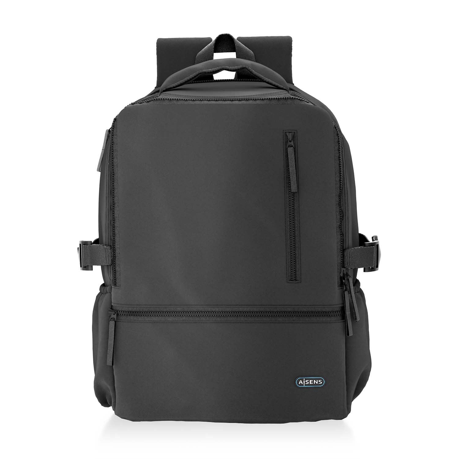 Aisens Mochila Deportiva Repelente Al Agua Para Portatil 15,6, Negro