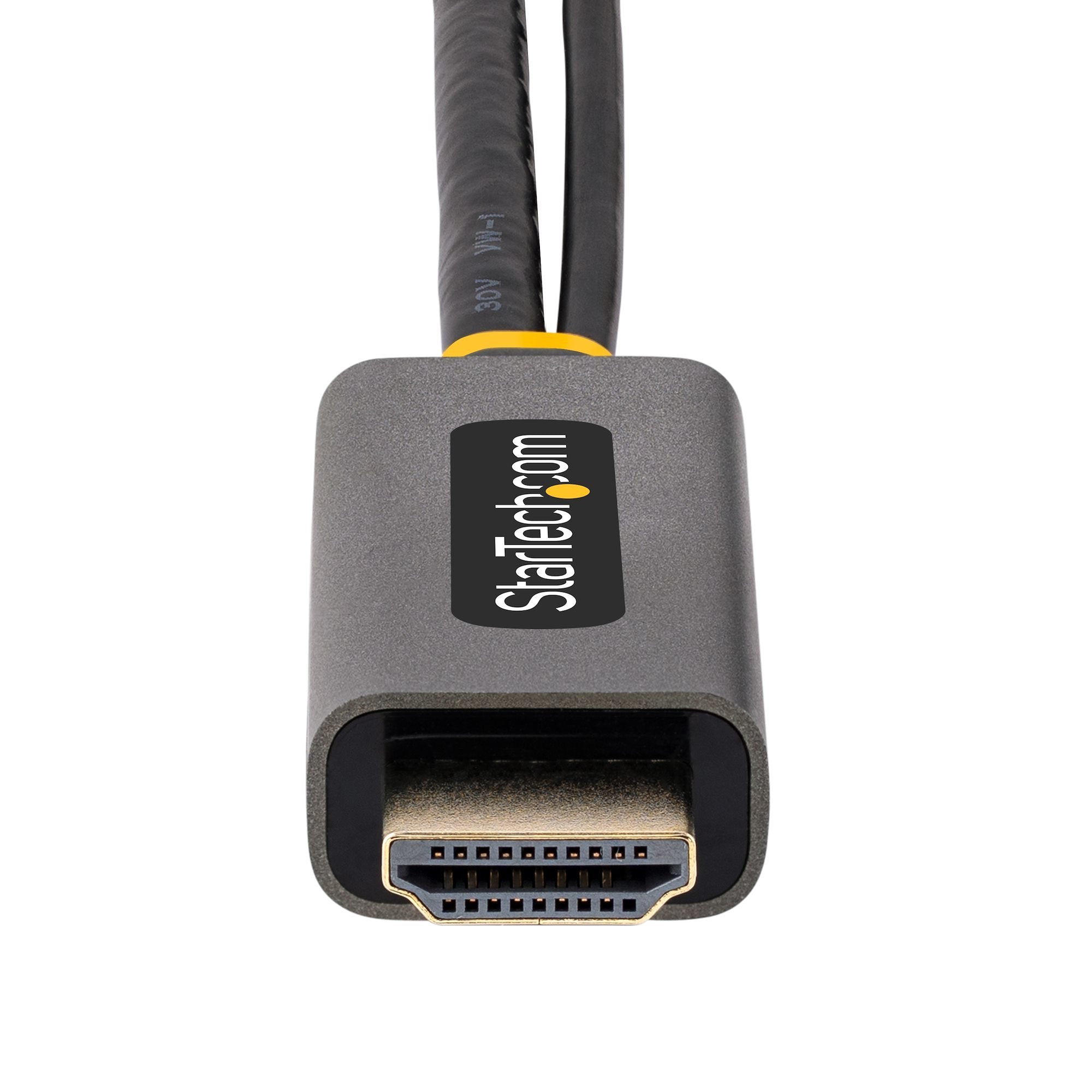 EAN 0065030897143 - StarTech.com 128-HDMI-DISPLAYPORT adaptador de cable de vídeo 0,3 m HDMI tipo A (Estándar) Negro, Gris imagen 3