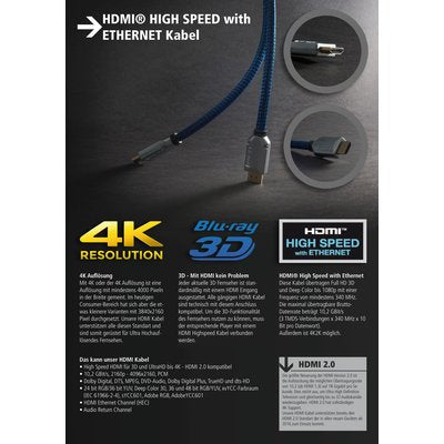 EAN 4017538022400 - S/CONN maximum connectivity HDMI A/A 2m cable HDMI HDMI tipo A (Estándar) Negro imagen 3