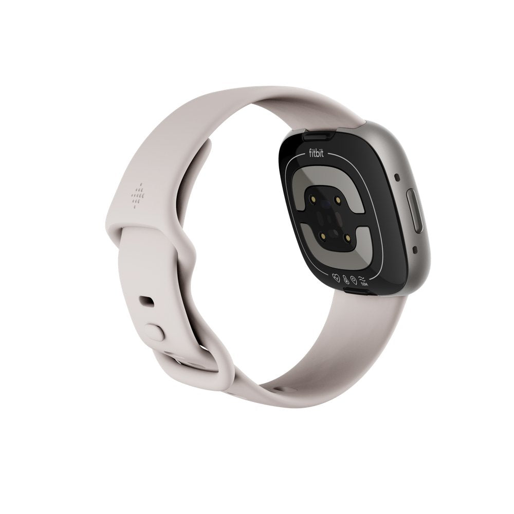 Smartwatch Fitbit Sense 2 Lunar White / Platinum