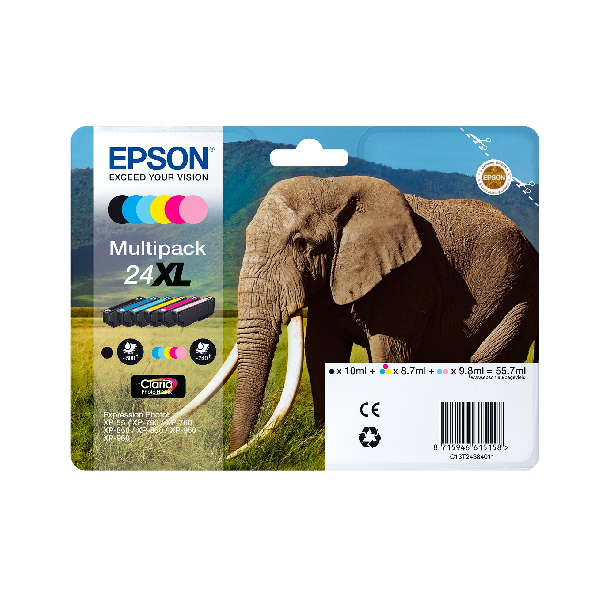 EAN 8715946607566 - Epson Multipack 6-colours 24XL EasyMail imagen 4