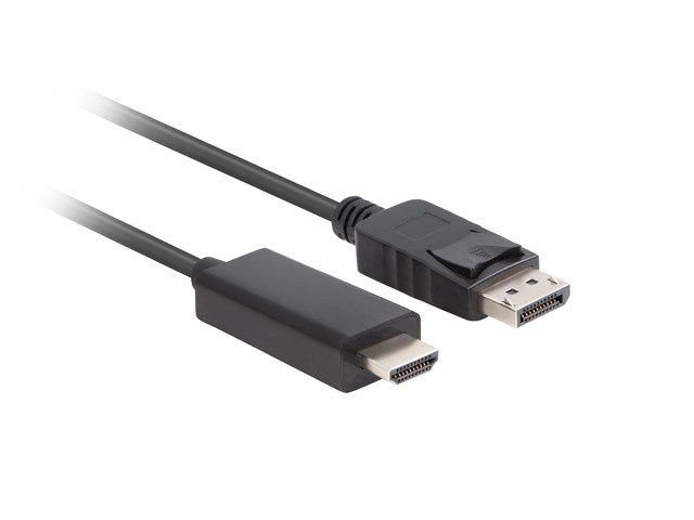 EAN 5901969438734 - Lanberg CA-DPHD-11CC-0050-BK cambiador de género para cable DisplayPort HDMI Negro imagen 1
