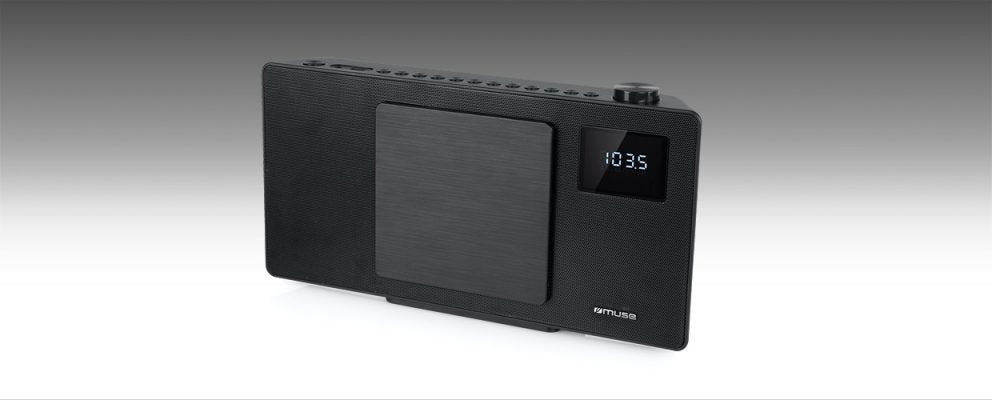 Muse M60bt Bt Cd Usb Radio Despertador Cd Usb De Estantería