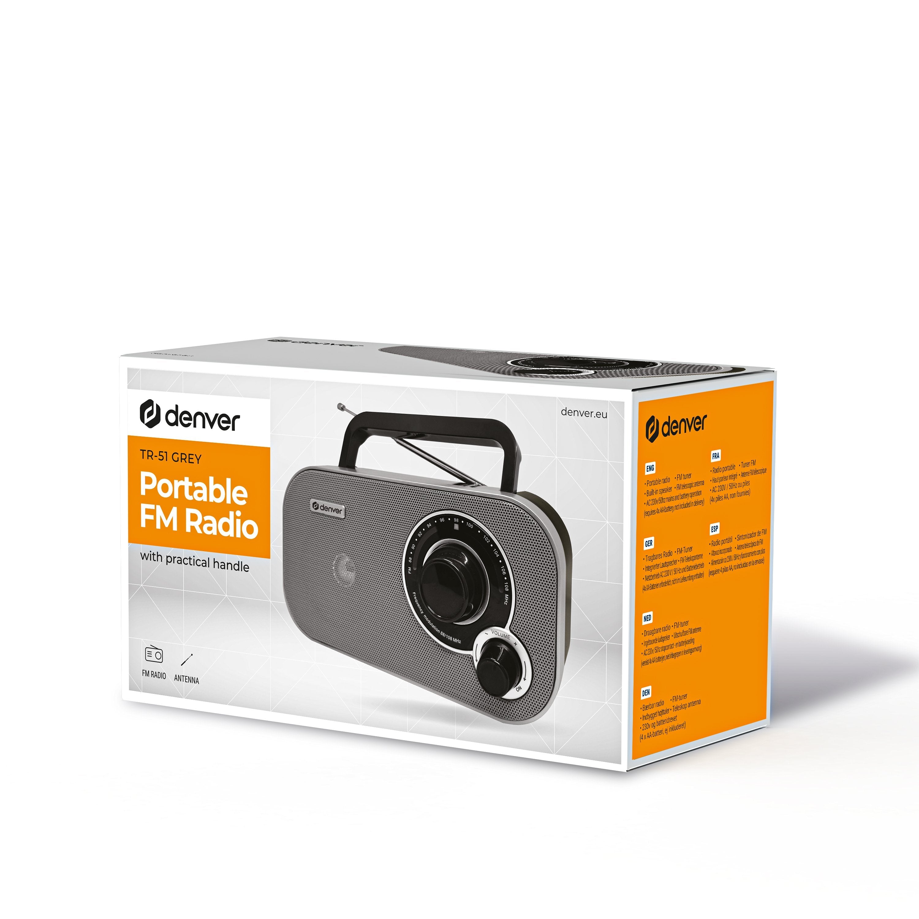 Radio Denver Tr-51 Gris