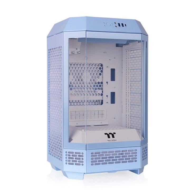 EAN 4711475648272 - Thermaltake The Tower 250 Hydrangea Blue Mini Tower Azul imagen 3