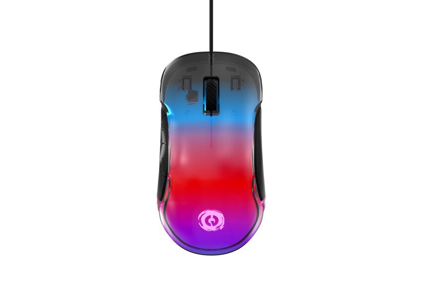 Canyon Raton Gaming Braver Gm-728 Rgb 6 Botones Transparente