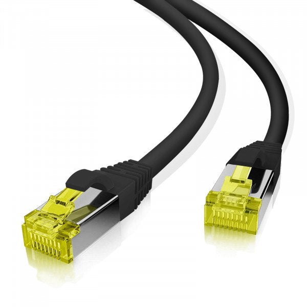Helos Ultra Flex Cable De Red S/Ftp Cat 6a Tpe Negro 2,0m