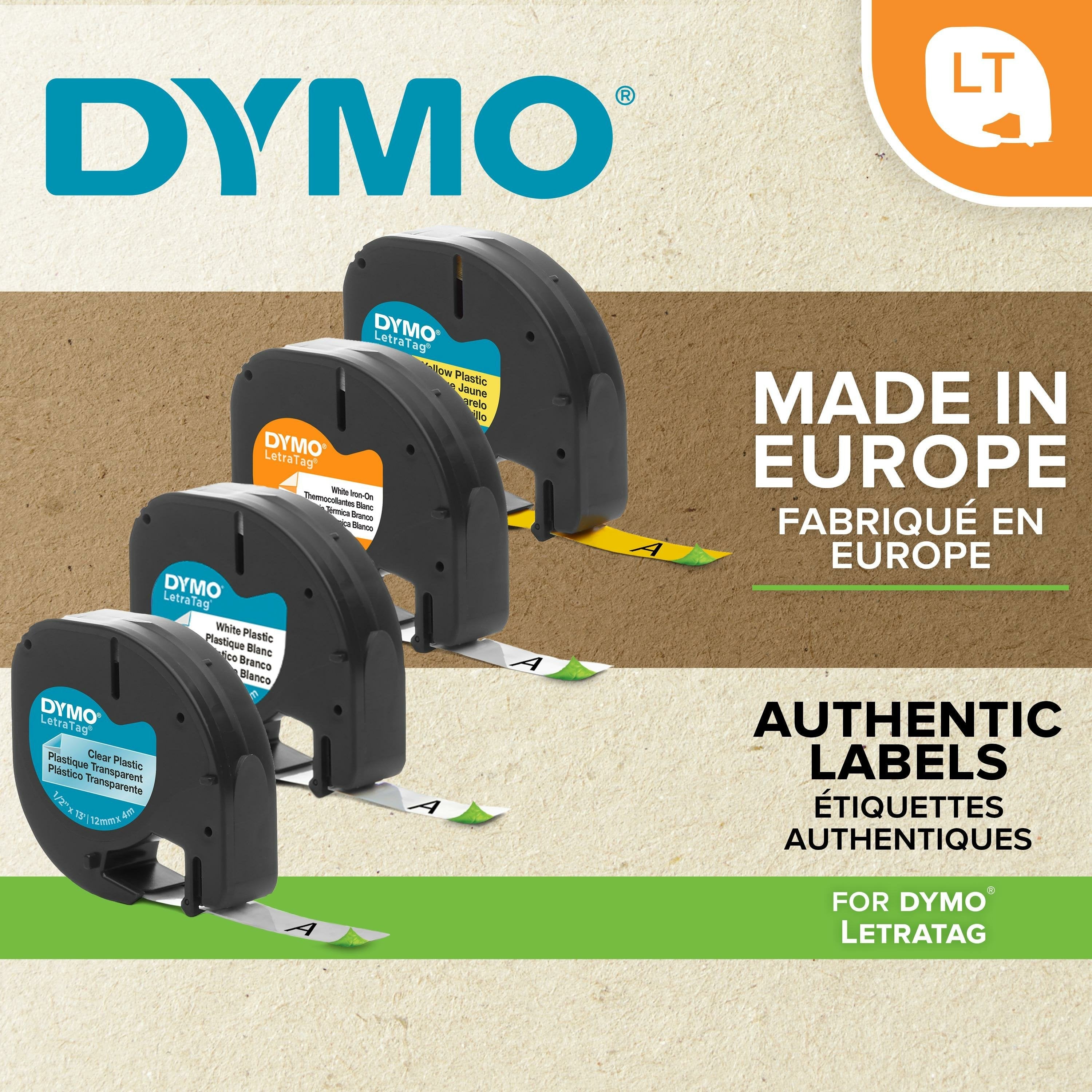 EAN 5411313912044 - DYMO S0721640 cinta para impresora de etiquetas Negro sobre verde imagen 8