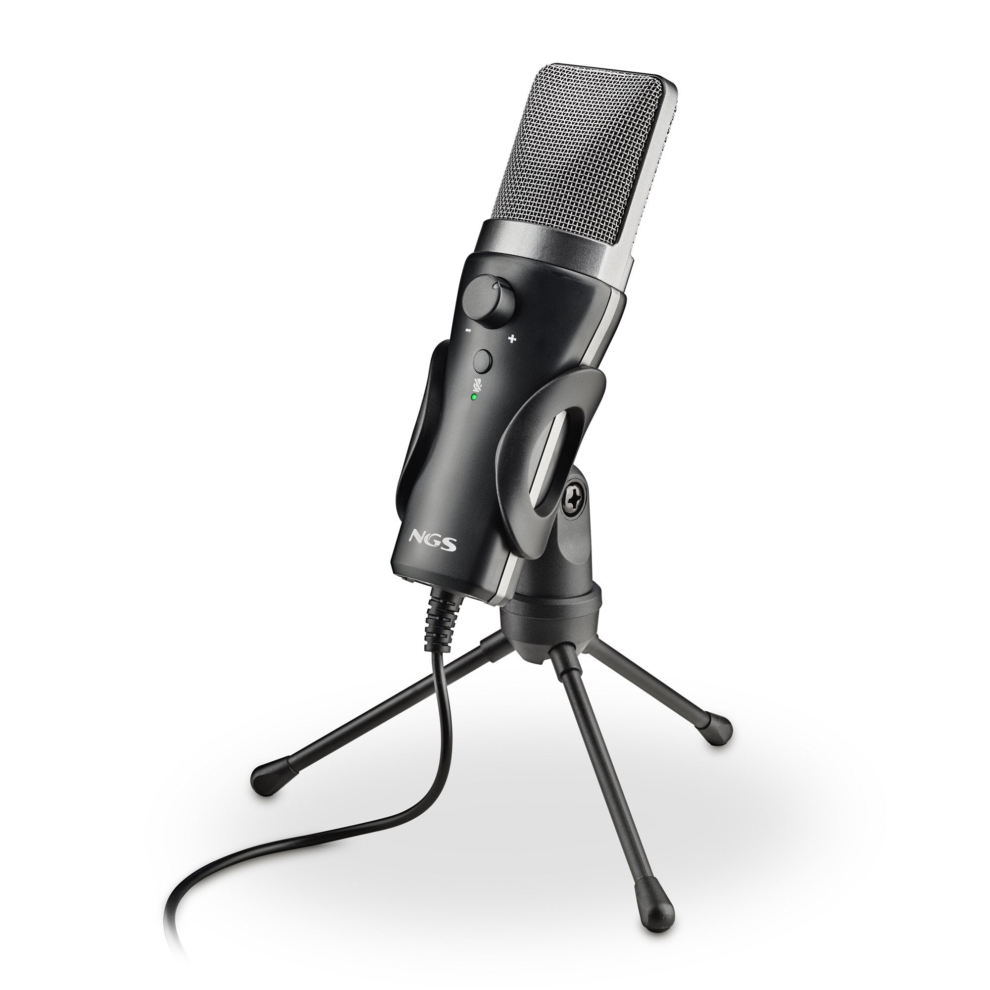 EAN 8435430626988 - NGS MS120 USB Negro Micrófono para crear podcasts imagen 1