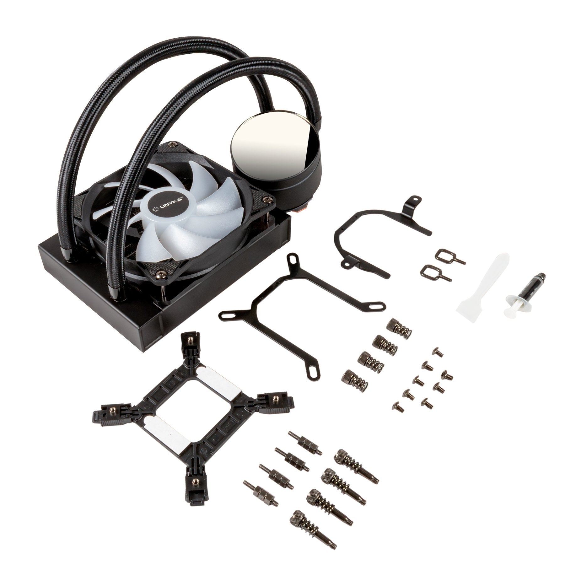 EAN 6974560220915 - UNYKAch AquaStorm 120 Procesador Sistema de refrigeración líquida todo en uno 12 cm Negro 1 pieza(s) imagen 7
